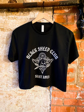 Load image into Gallery viewer, BLACK SHEEP CLUB CROP TOP